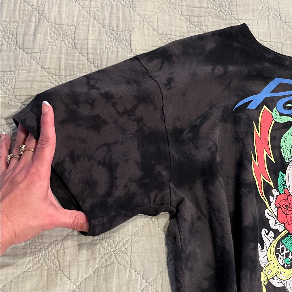 💙TRADED💙Vintage POISON fringe band shirt - Picture 3 of 12